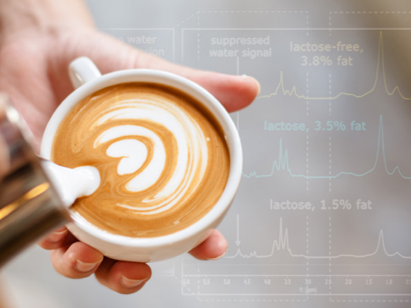 Need a coffee break? Analyzing coffee and milk samples using NMR